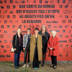 Anne Marie Comparini Marine Gaudin Celine Mathieux Justine Dumont Co influence Chambon Anne Laurence