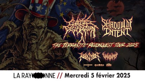 Cattle Decapitation & Shadow Of Intent + Revocation + Vulvodynia Le 5 fév 2025