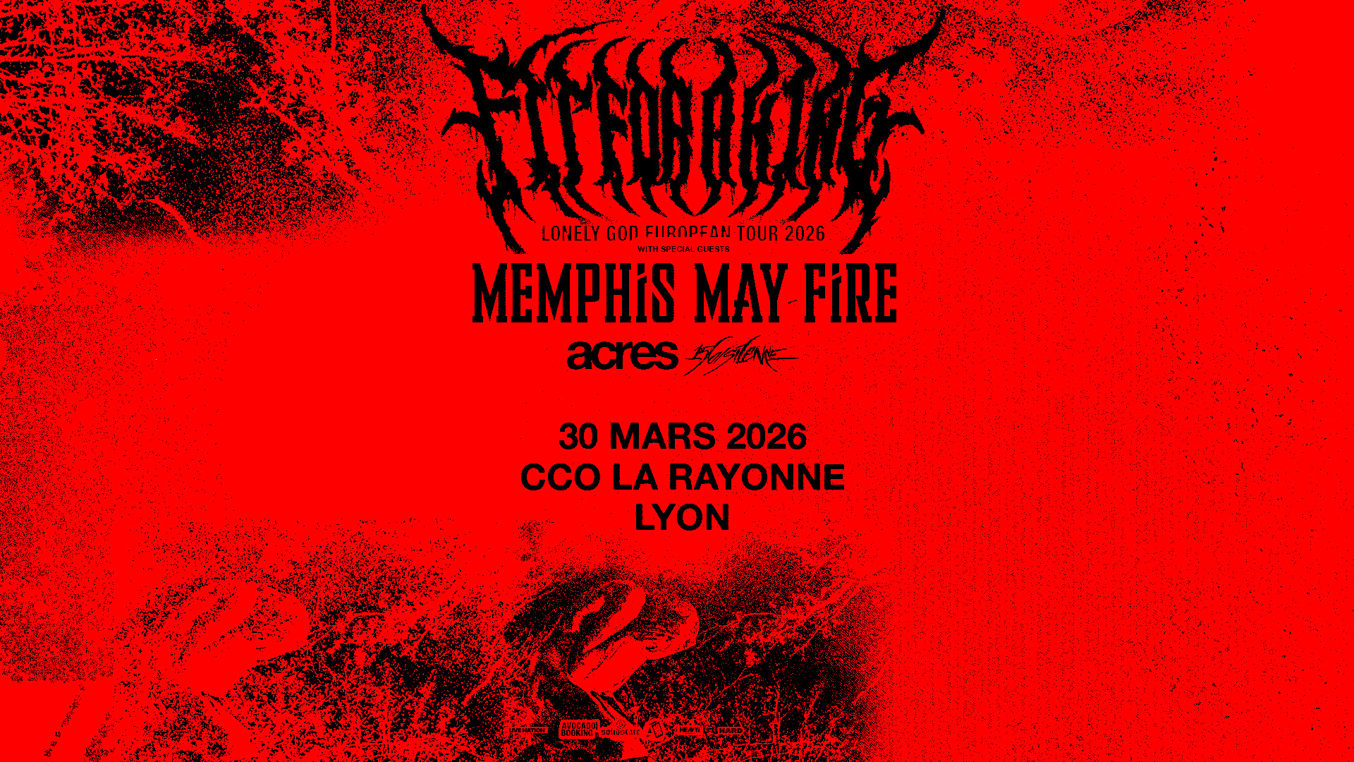 La Rayonne | Fit For A King + Memphis May Fire + Acres + 156/Silence ...
