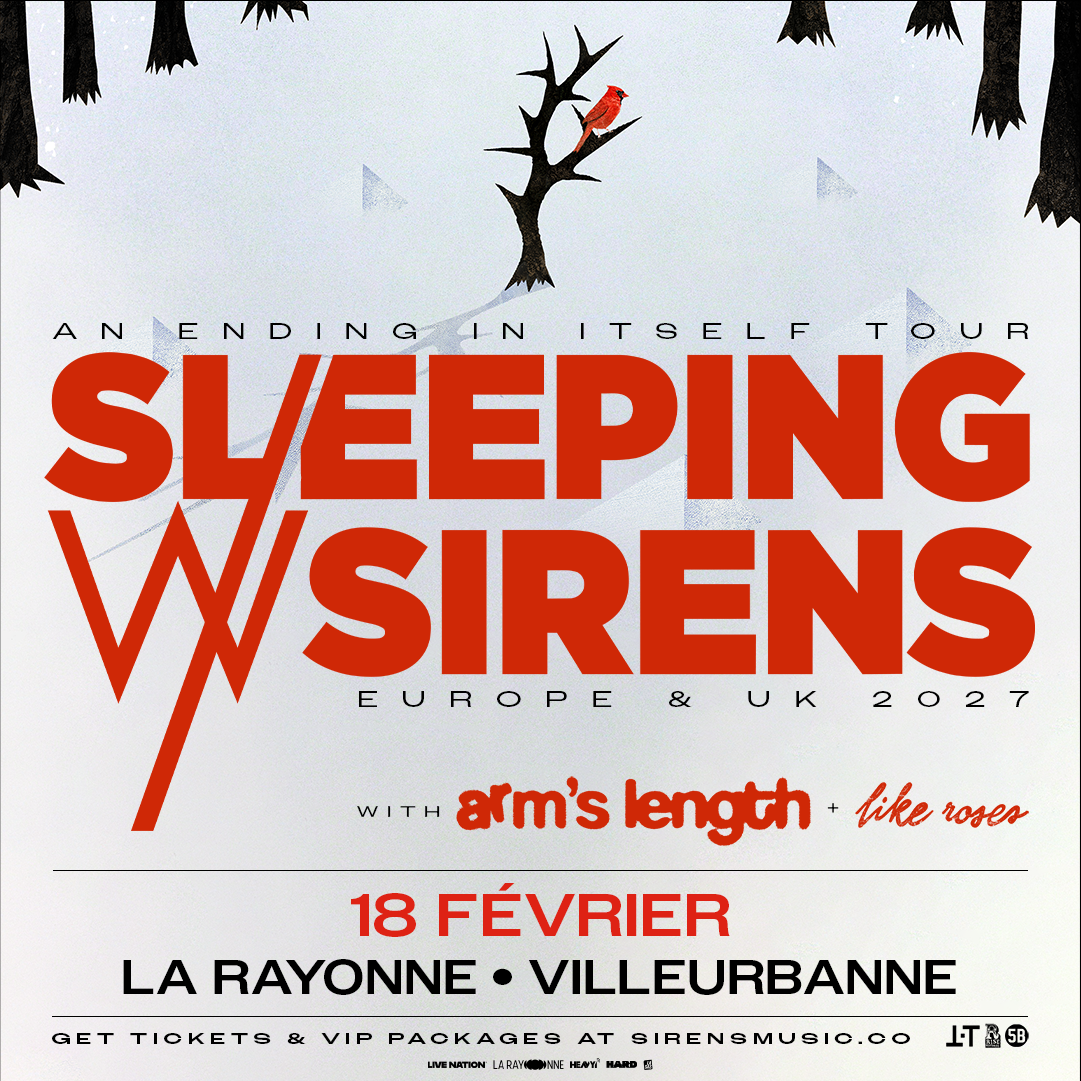 Affiche Sleeping with Sirens en concert à La Rayonne