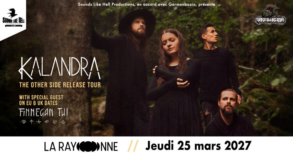 Affiche Kalandra en concert à La Rayonne