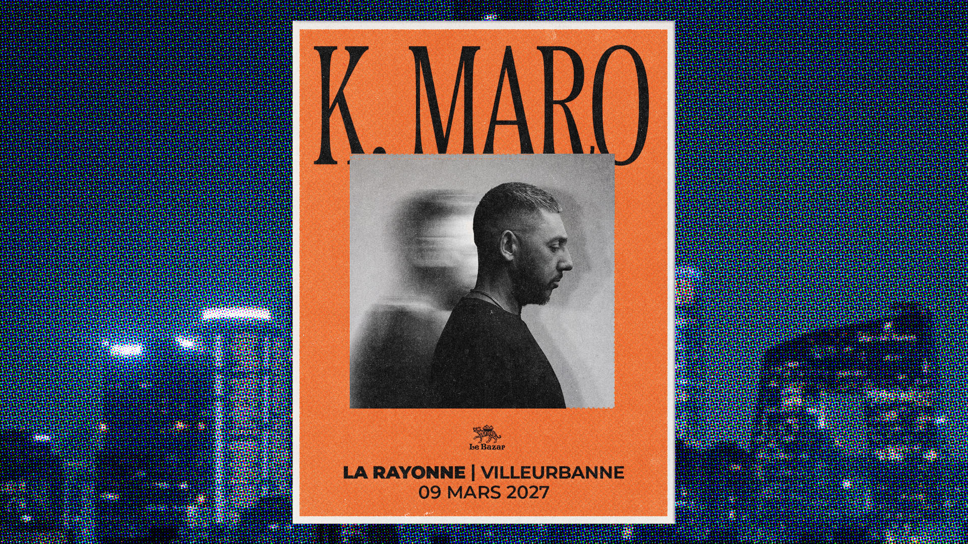 Affiche K.maro en concert à La Rayonne