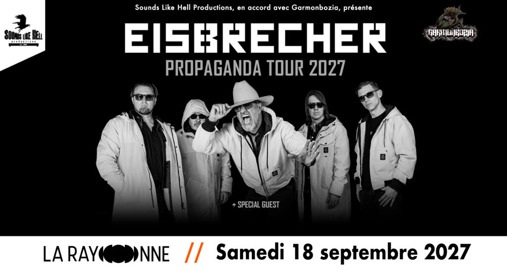 Affiche Eisbrecher en concert à La Rayonne