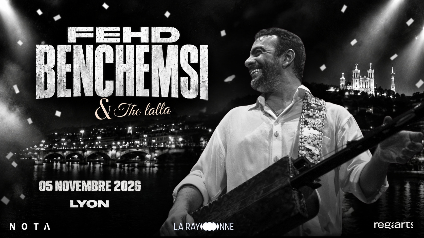 Affiche Fehd Benchemsi & The Lalla en concert à La Rayonne